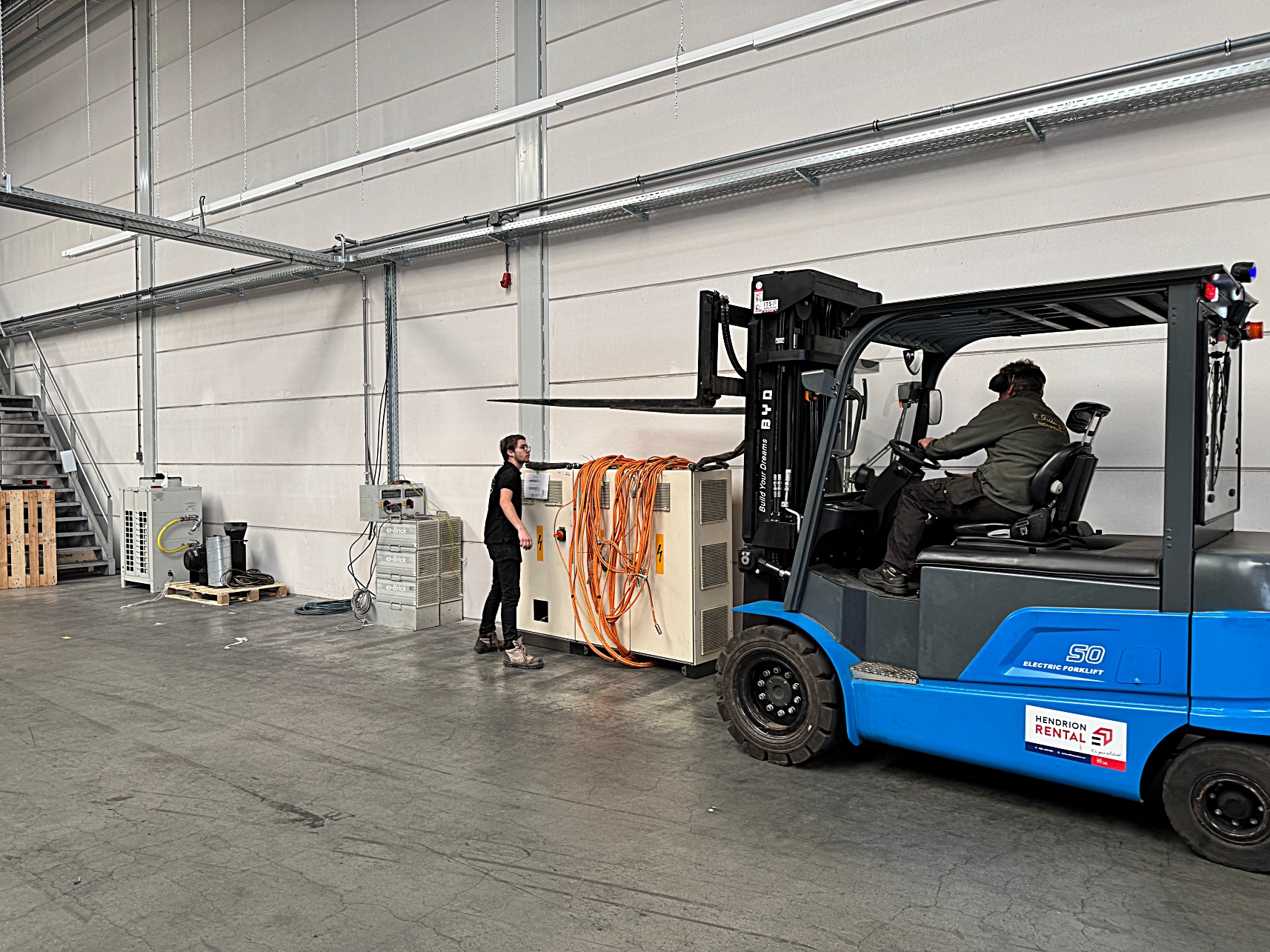 Relocation of an MPS 410 6-colour flexo for a Dutch customer